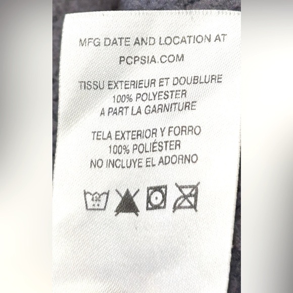 Patagonia Los Gatos 1/4 Zip Fleece Pullover Sweater in Smolder Blue, Size Small - Picture 12 of 14